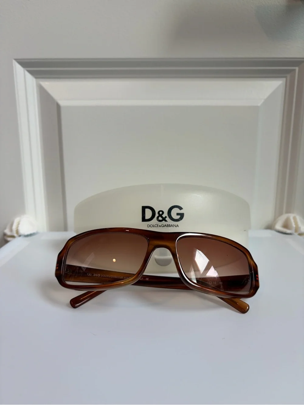 D&G Brown Gradient Lens Sunglasses